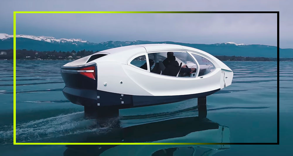 Sea Bubbles, el coche acuático